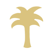 Basic Shape Palm Tree MDF Cutout Tropical Decor - Unfinished For DIY