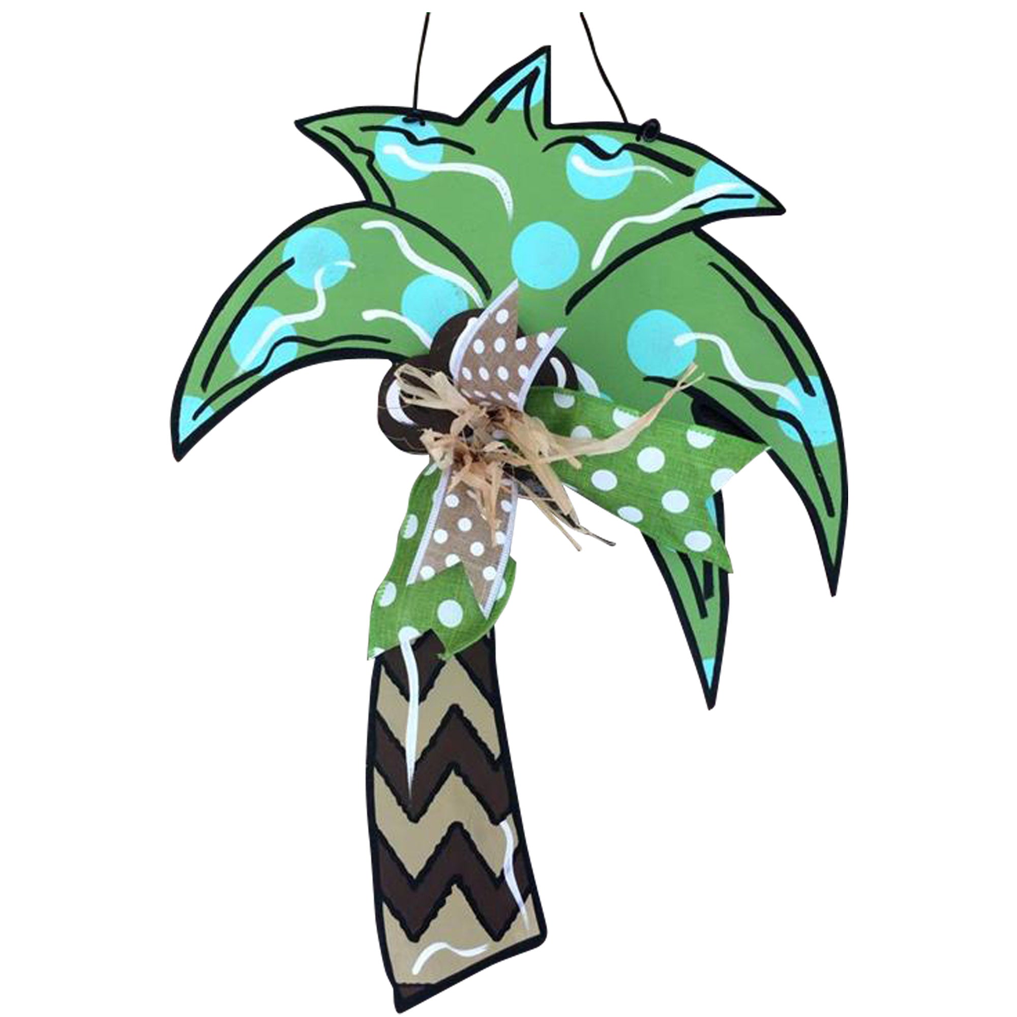 Basic Shape Palm Tree MDF Cutout Silhouette  - Unfinished For DIY