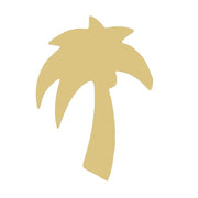 Basic Shape Palm Tree MDF Cutout Silhouette  - Unfinished For DIY