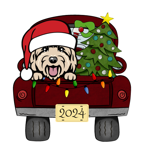 PIPPA BLU DESIGNS TAN DOODLE IN TRUCK