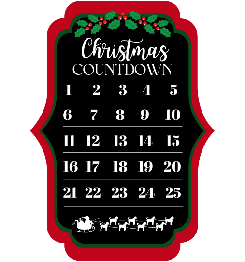 PIPPA BLU DESIGNS CHRISTMAS COUNTDOWN