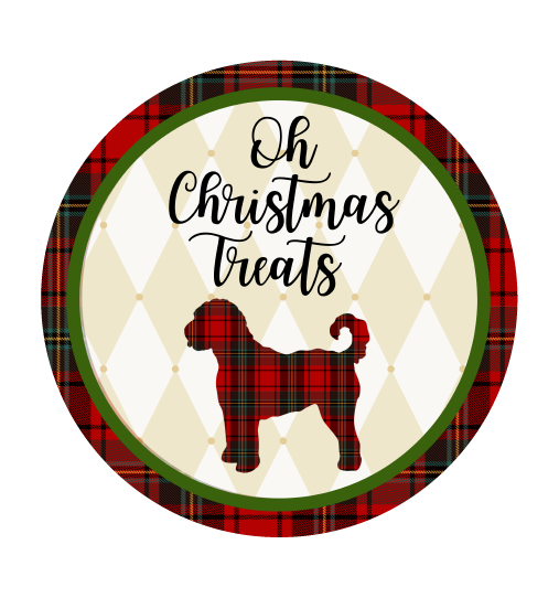 PIPPA BLU DESIGNS OH CHRISTMAS TREATS DOODLE