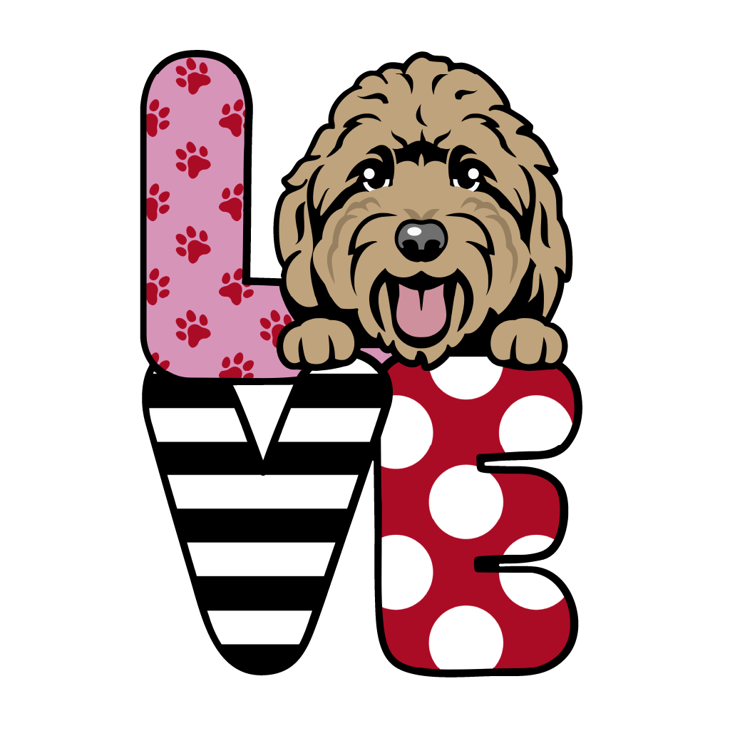 PIPPA BLU DESIGNS TAN DOODLE LOVE
