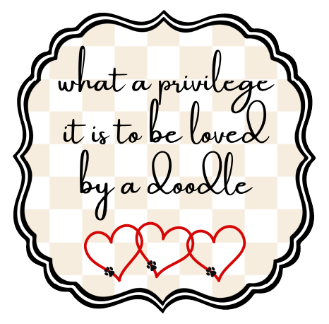PIPPA BLU DESIGNS WHAT A PRIVILEGE PLAQUE WITH 3 HEARTS