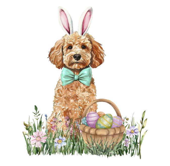 PIPPA BLU DESIGNS TAN DOODLE WITH BASKET