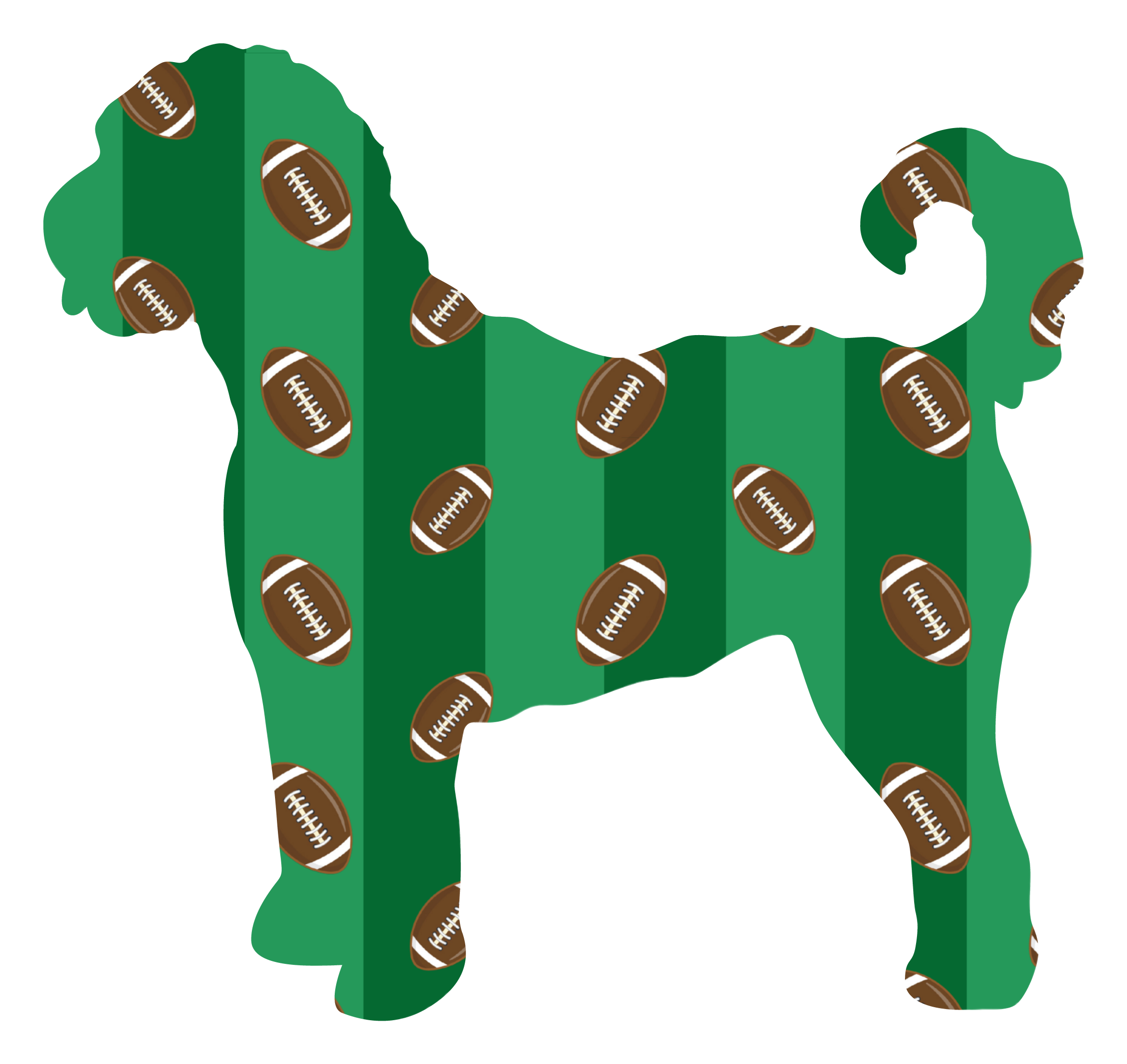 PIPPA BLU DESIGNS FOOTBALL DOODLE