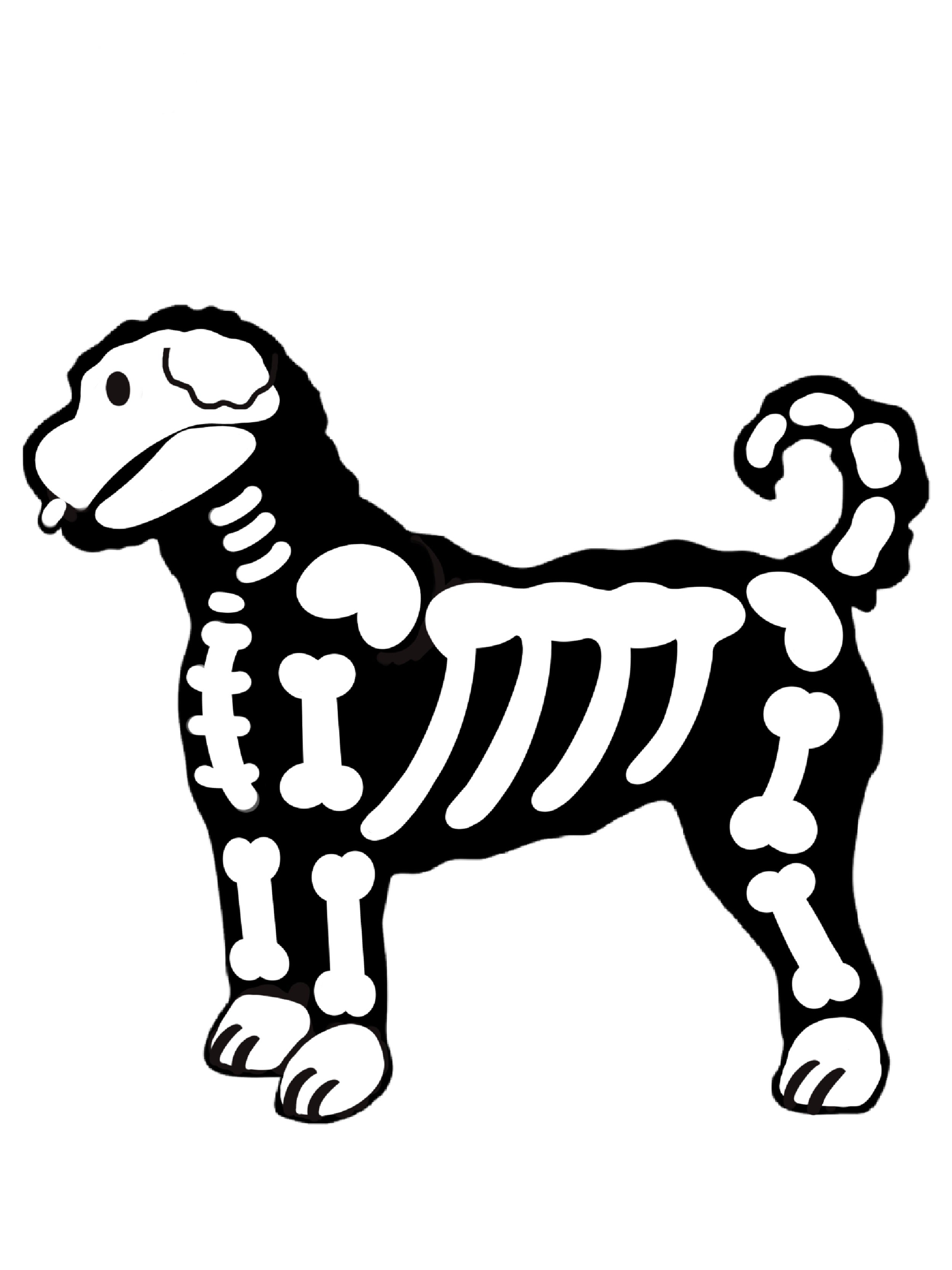 PIPPA BLU DESIGNS SKELTON DOODLE
