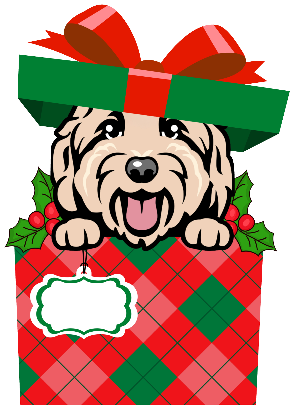 PIPPA BLU DESIGNS TAN DOODLE IN GIFT BOX