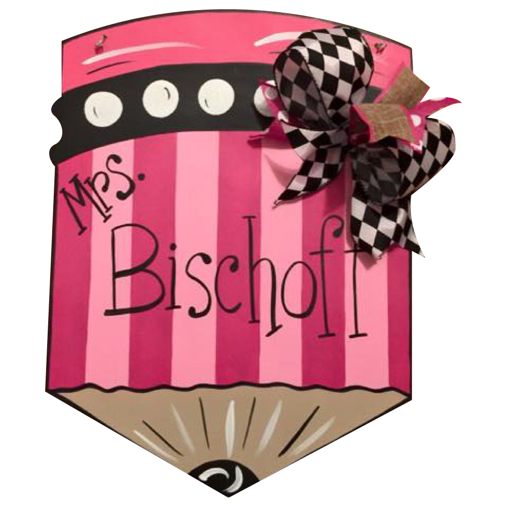 Basic Shape Pencil MDF Cutout Blank - Unfinished For DIY