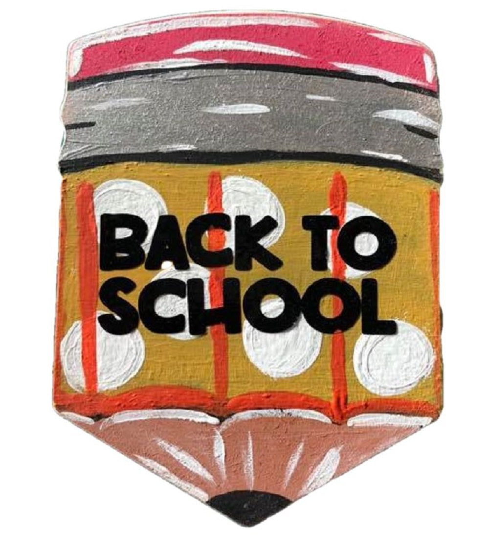 Basic Shape Pencil MDF Cutout Blank - Unfinished For DIY