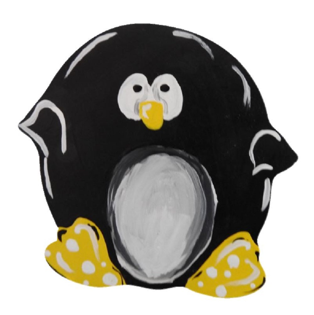 Basic Shape Penguin MDF Cutout Penguin Silhouette Style 1 - Unfinished For DIY