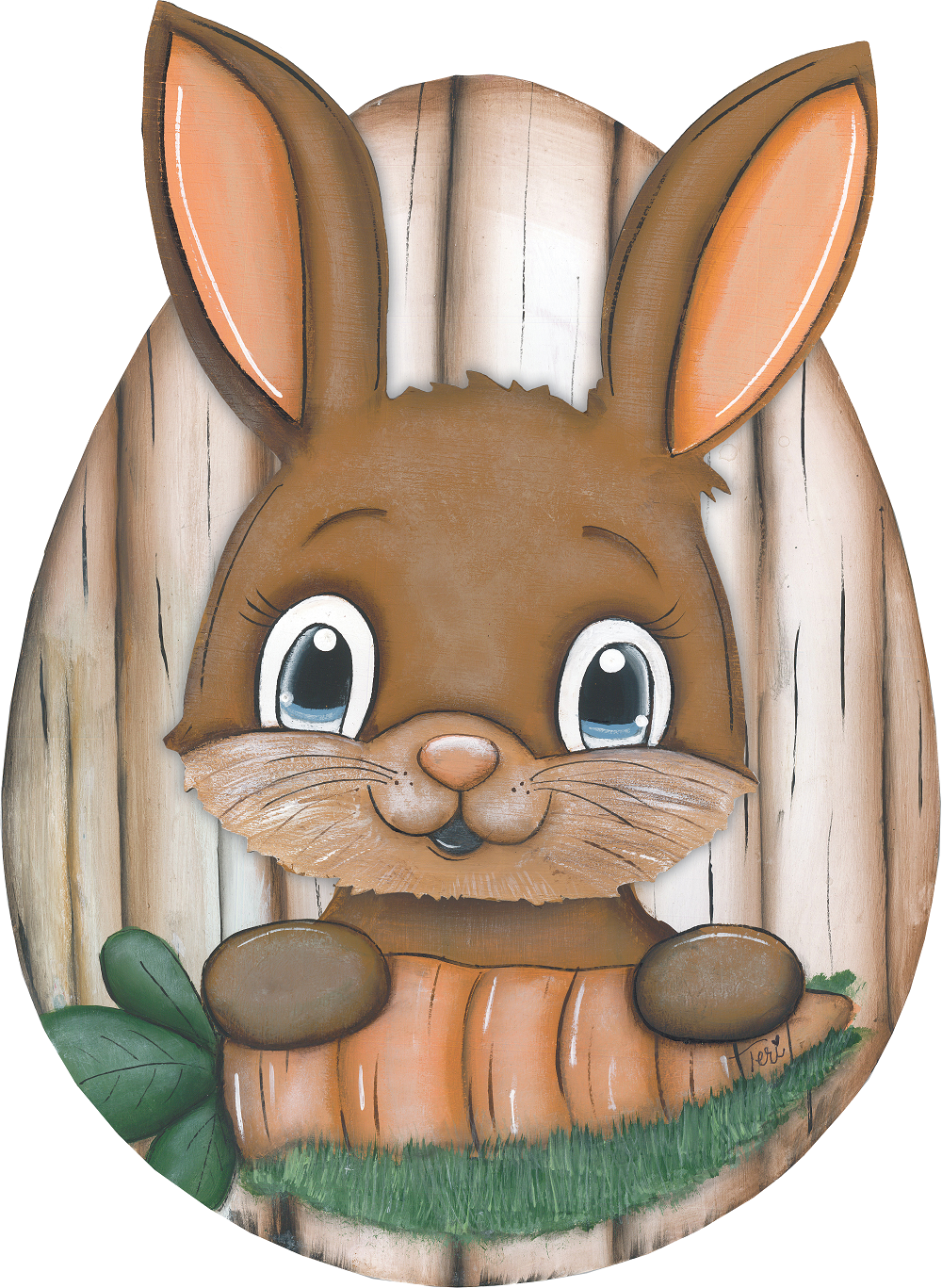 Rabbit MDF Print Style 1