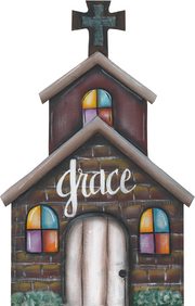 Church Grace MDF Print Style 4