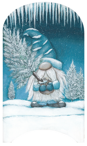 Winter Gnome MDF Print Style 15