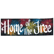 Home Of The Free MDF Print Style 19