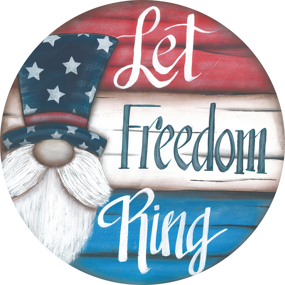 Let Freedom Ring MDF Print Style 21
