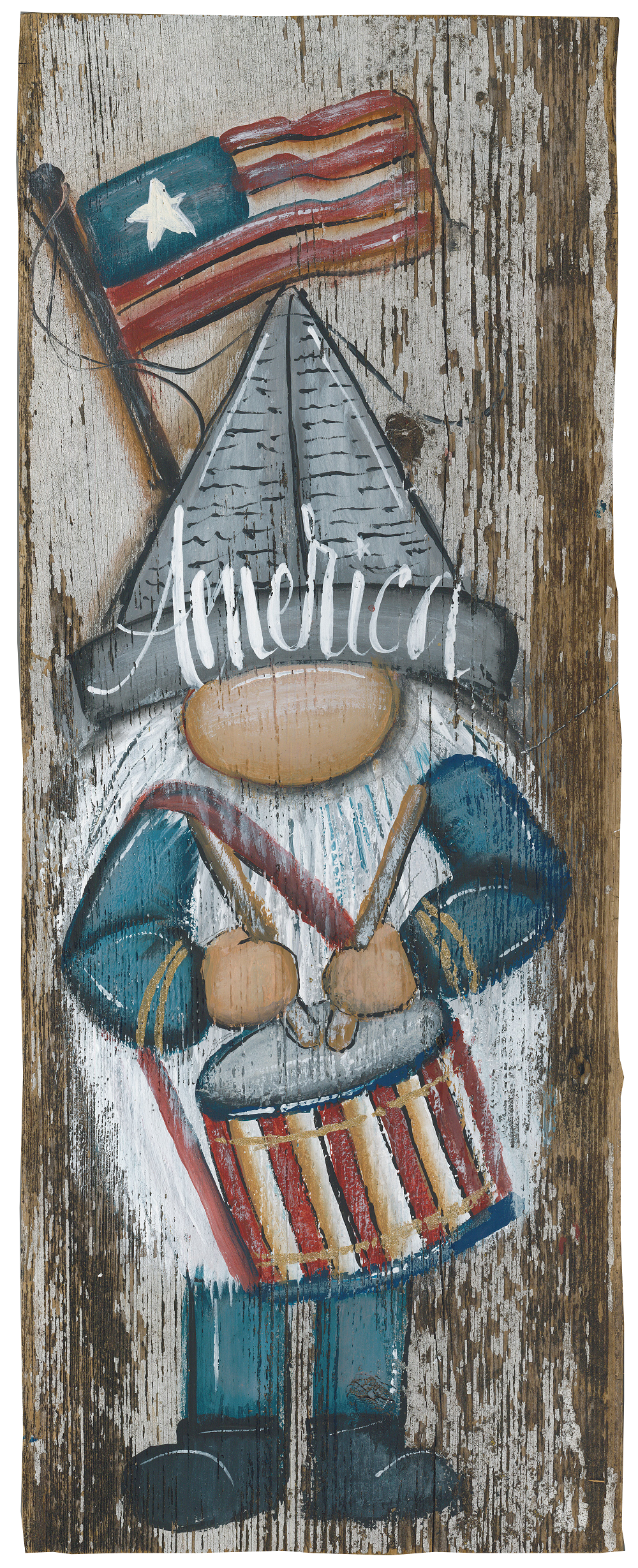 America Gnome MDF Print Style 23