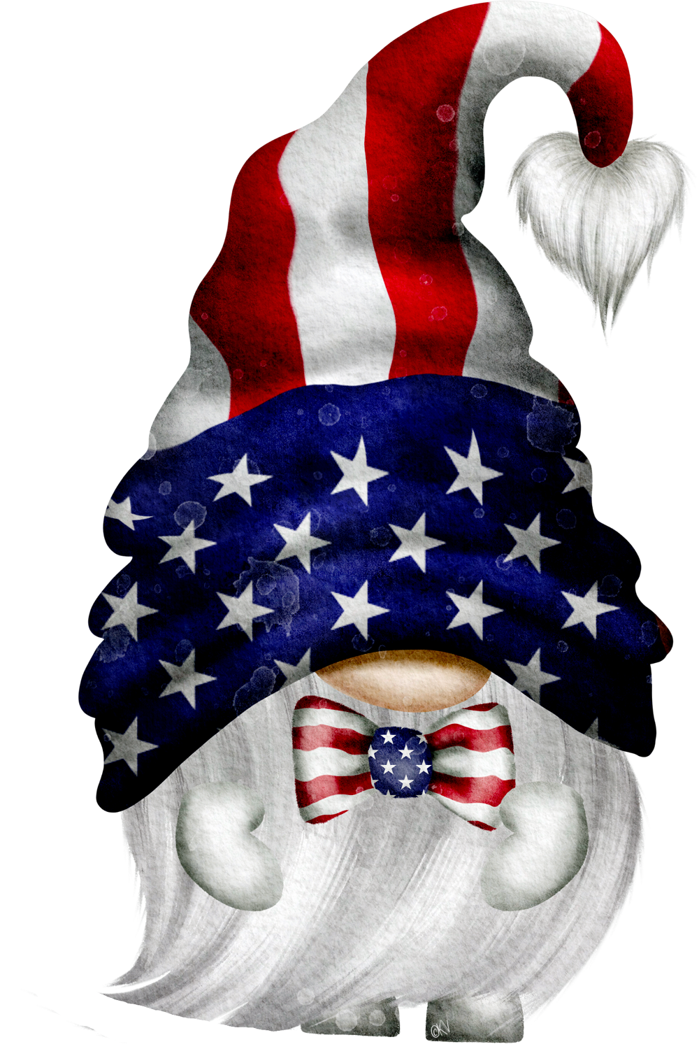 USA Gnome MDF Print Style 24