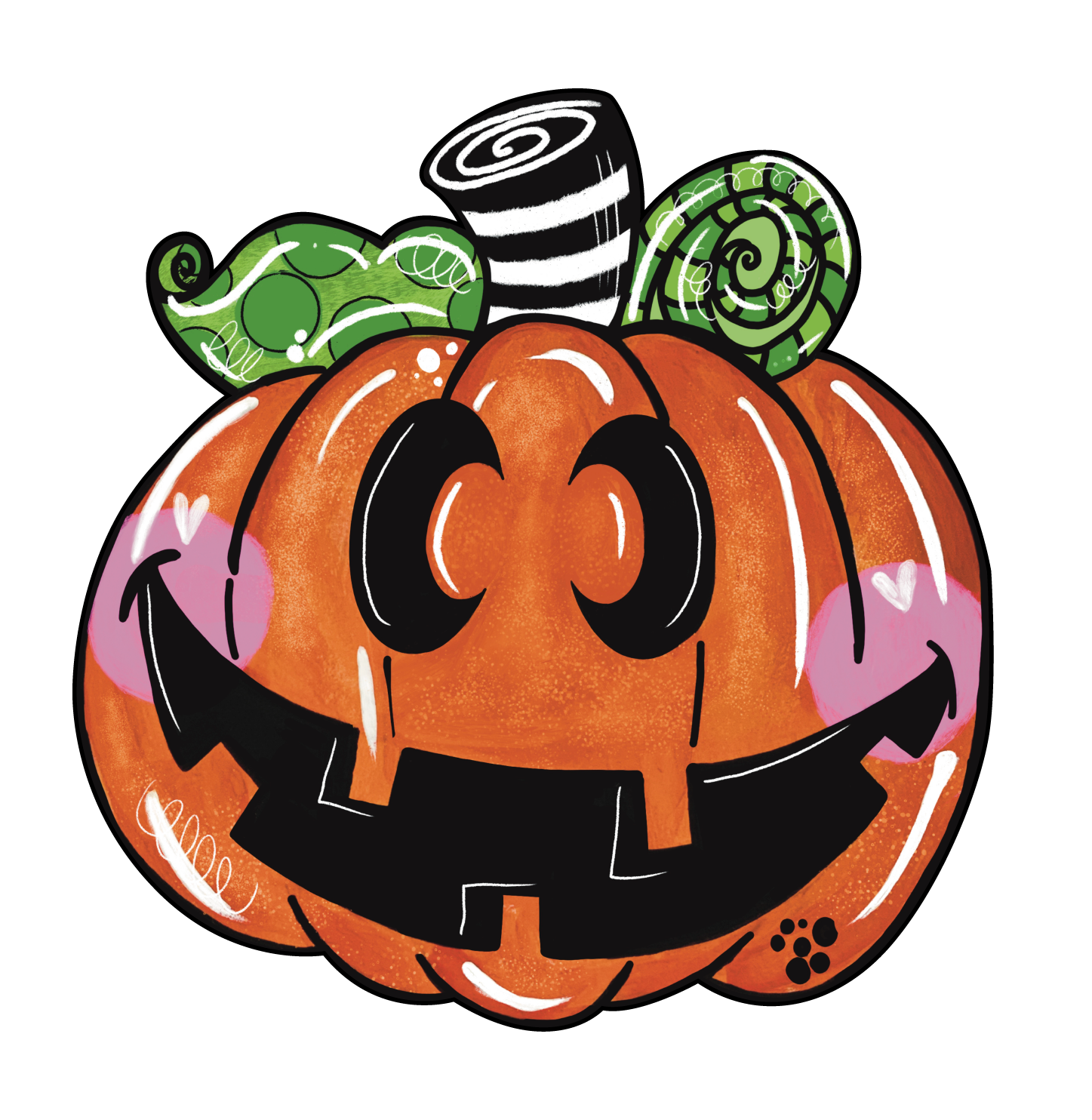 PINK FISH STUDIO PUMPKIN