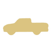 Basic Shape Pickup Truck MDF Cutout Silhouette - Unfinished For DIY