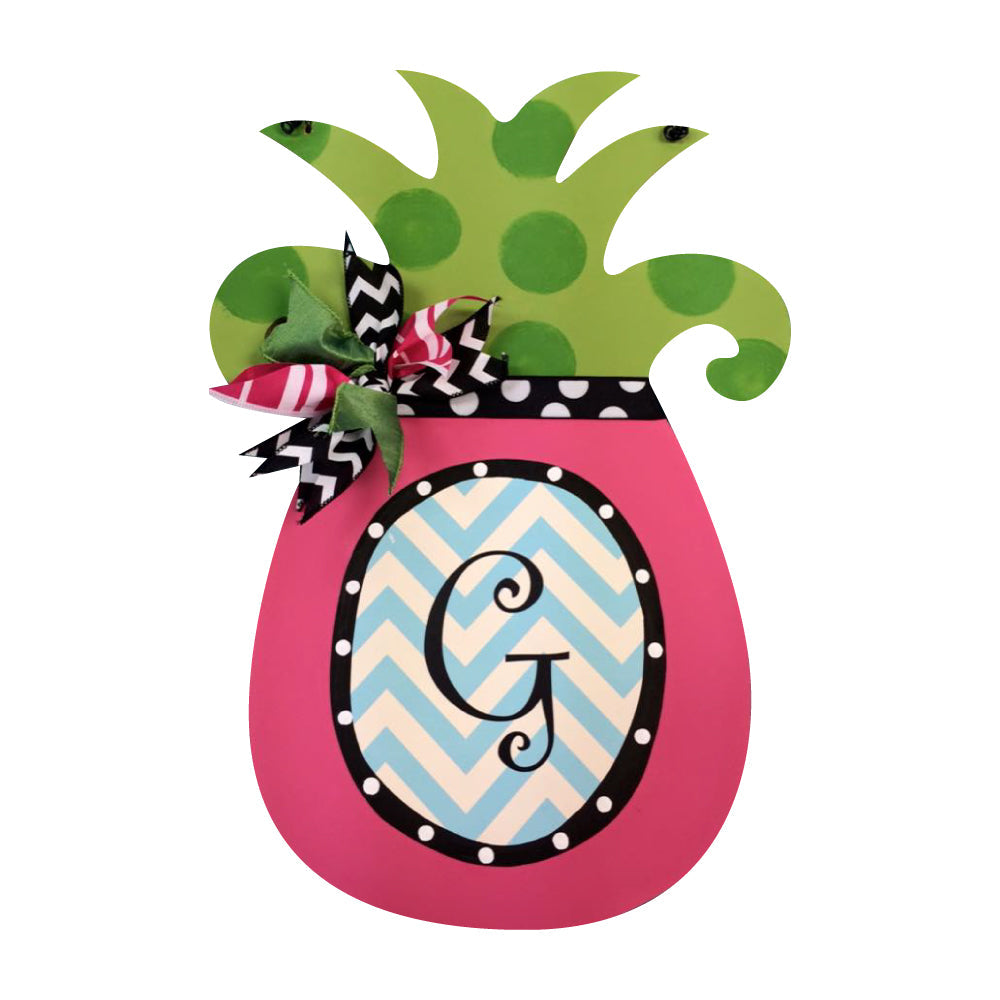 Basic Shape Pineapple MDF Cutout Silhouette - Unfinished For DIY