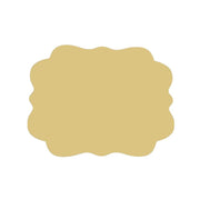 Basic Shape Plaque MDF Cutout Plain Silhouette Style 29 - Unfinished For DIY