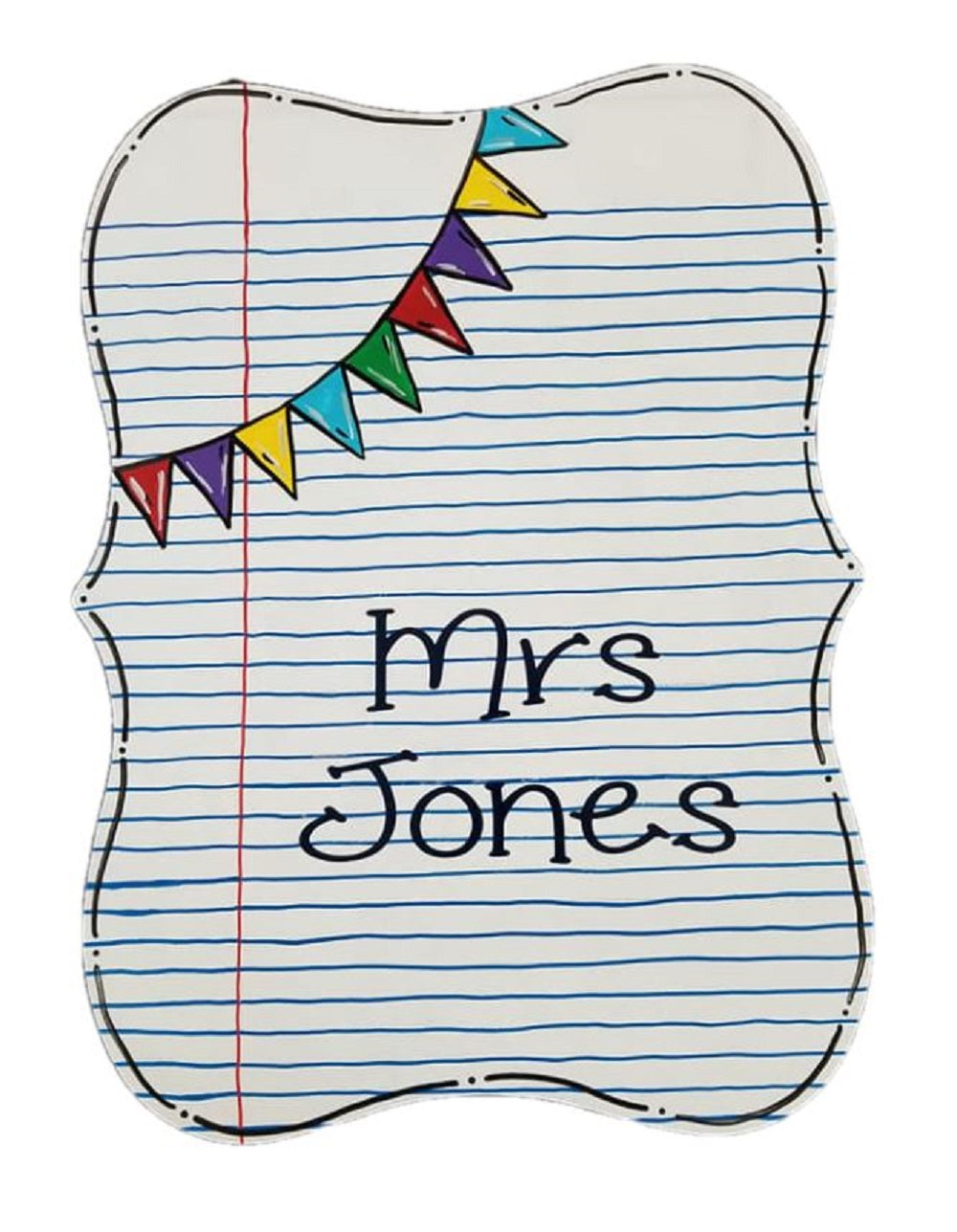 Basic Shape Plaque MDF Cutout Decorative Silhouette - Unfinished For DIY