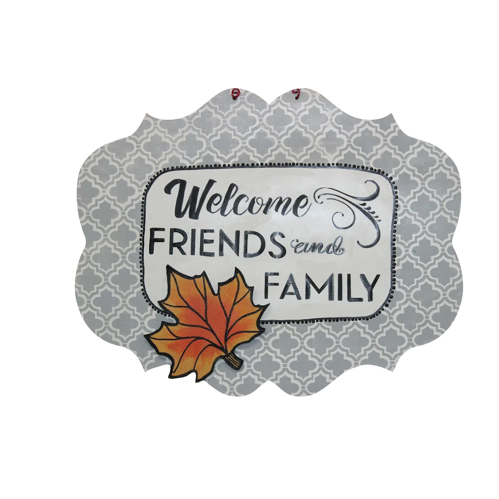 Basic Shape Plaque MDF Cutout Plain - Unfinished For DIY