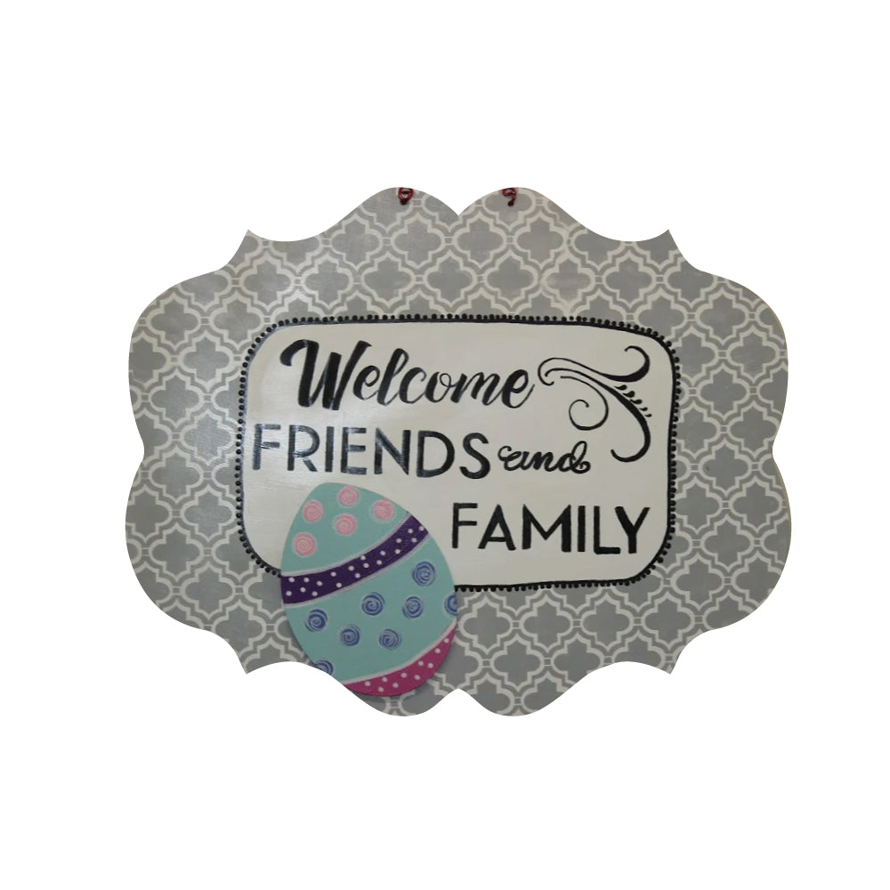 Basic Shape Plaque MDF Cutout Plain - Unfinished For DIY