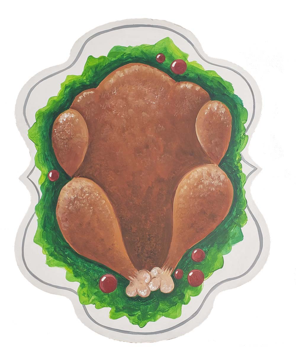 Basic Shape Plaque MDF Cutout Silhouette Style 34 - Unfinished For DIY