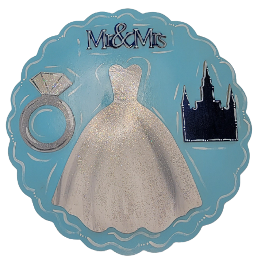 Basic Shape Plaque MDF Cutout Silhouette Style 35 - Unfinished For DIY