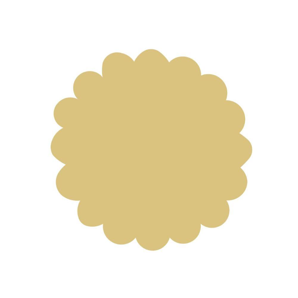 Basic Shape Plaque MDF Cutout Silhouette Style 35 - Unfinished For DIY