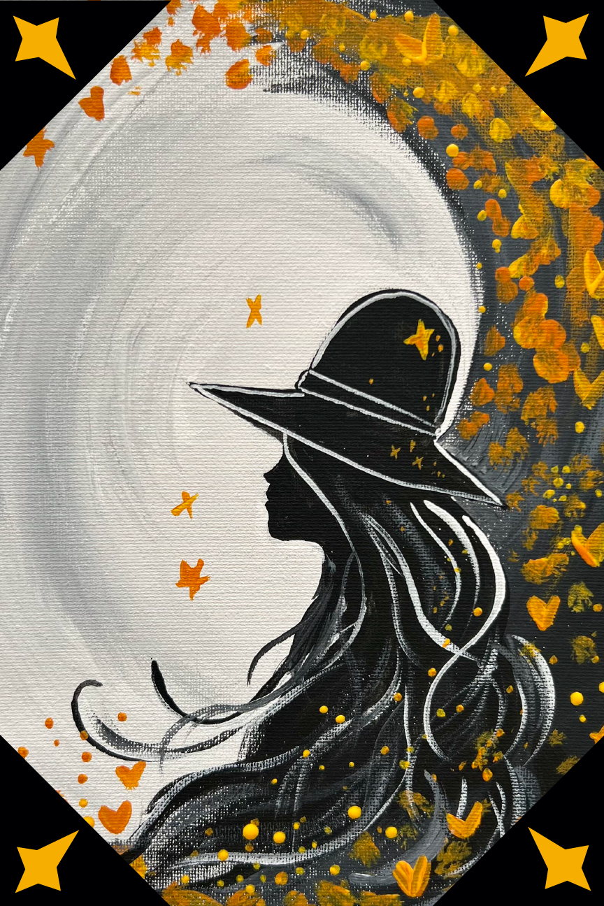 PPHQ GARDEN FLAG 12X18 GIRL SILHOUETTE