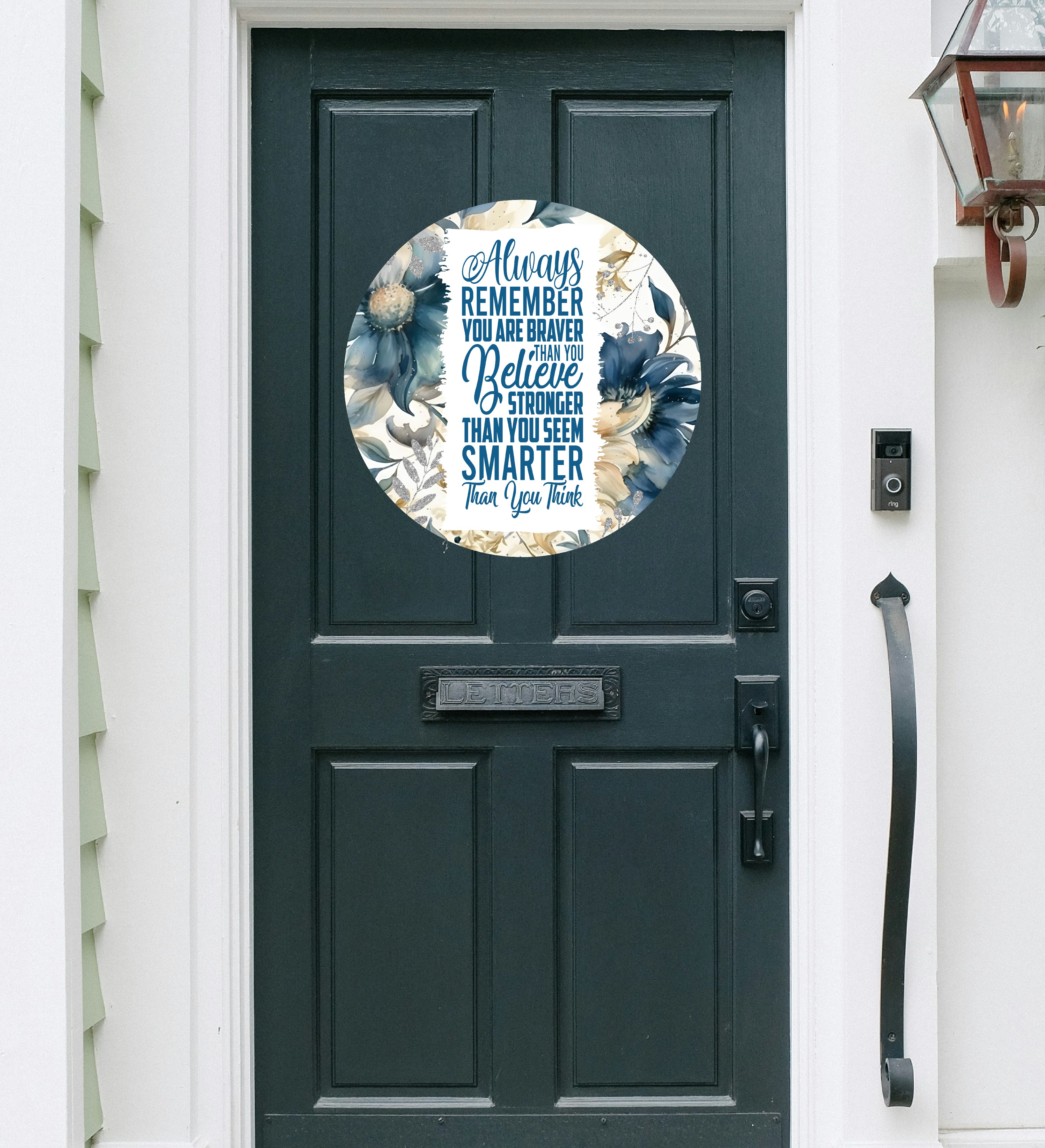 Always Remember Printed MDF Wall & Door Sign – Ready-to-Hang Home Décor Accent – No Painting Required