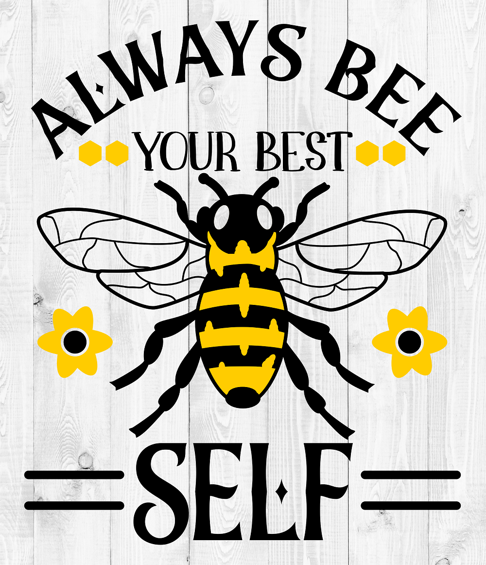 Bee Best Self Printed MDF Wall & Door Sign – Ready-to-Hang Home Décor Accent – No Painting Required