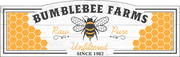 Print Shop Rectangular Sign MDF Cutout Bumblebee Farms With Honeycomb Sides Raw Pure Unfiltered Since 1982