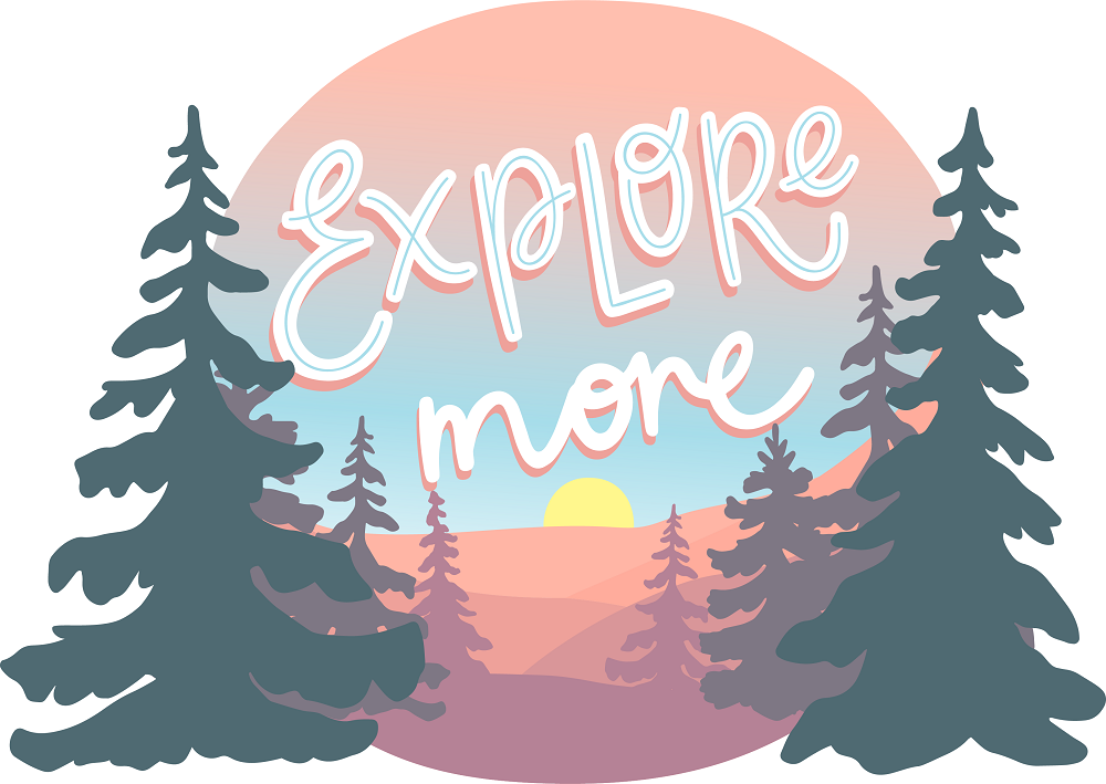 Print Shop Explore More MDF Cutout Pine Trees