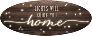 Print Shop Oval MDF Cutout Lights Will Guide You Home