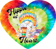 Print Shop Heart MDF Cutout Hippie At Heart