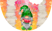 Print Shop Watermelon MDF Cutout One In A Melon Gnome