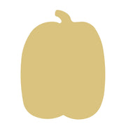 Basic Shape Pumpkin MDF Cutout Autumn Decor Style 12 - Unfinished For DIY