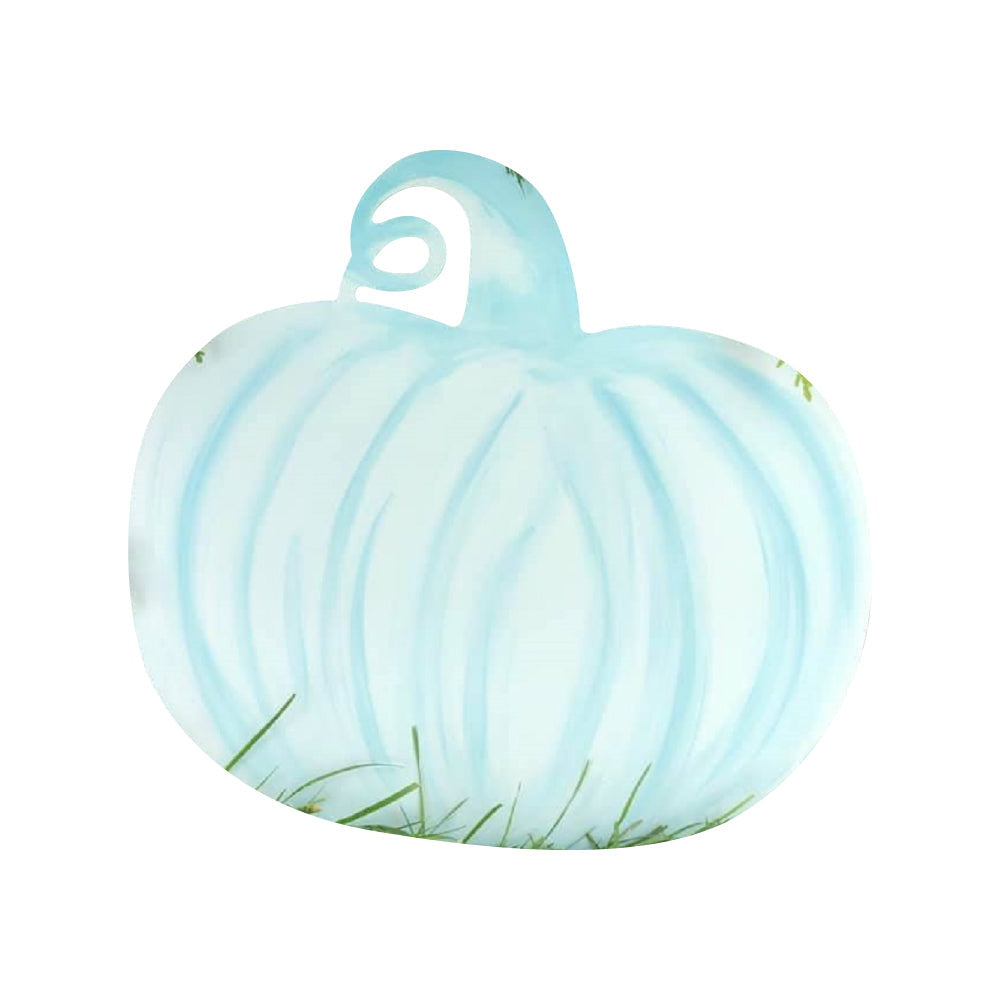 Basic Shape Pumpkin MDF Cutout Autumn Silhouette Style 14 - Unfinished For DIY