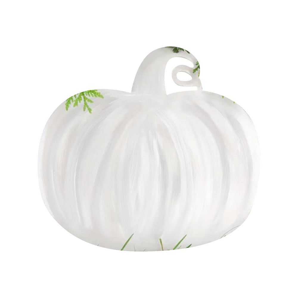 Basic Shape Pumpkin MDF Cutout Autumn Silhouette Style 14 - Unfinished For DIY