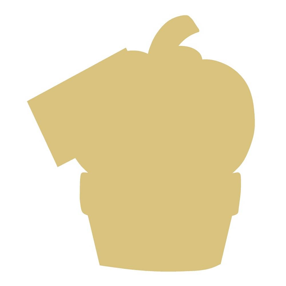 Basic Shape Pumpkin MDF Cutout Halloween Decor - Unfinished For DIY