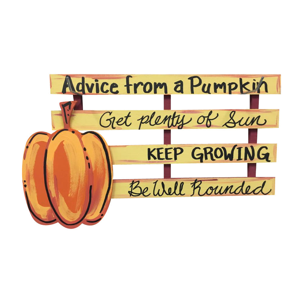 Basic Shape Pumpkin MDF Cutout Fall Decor - Unfinished For DIY