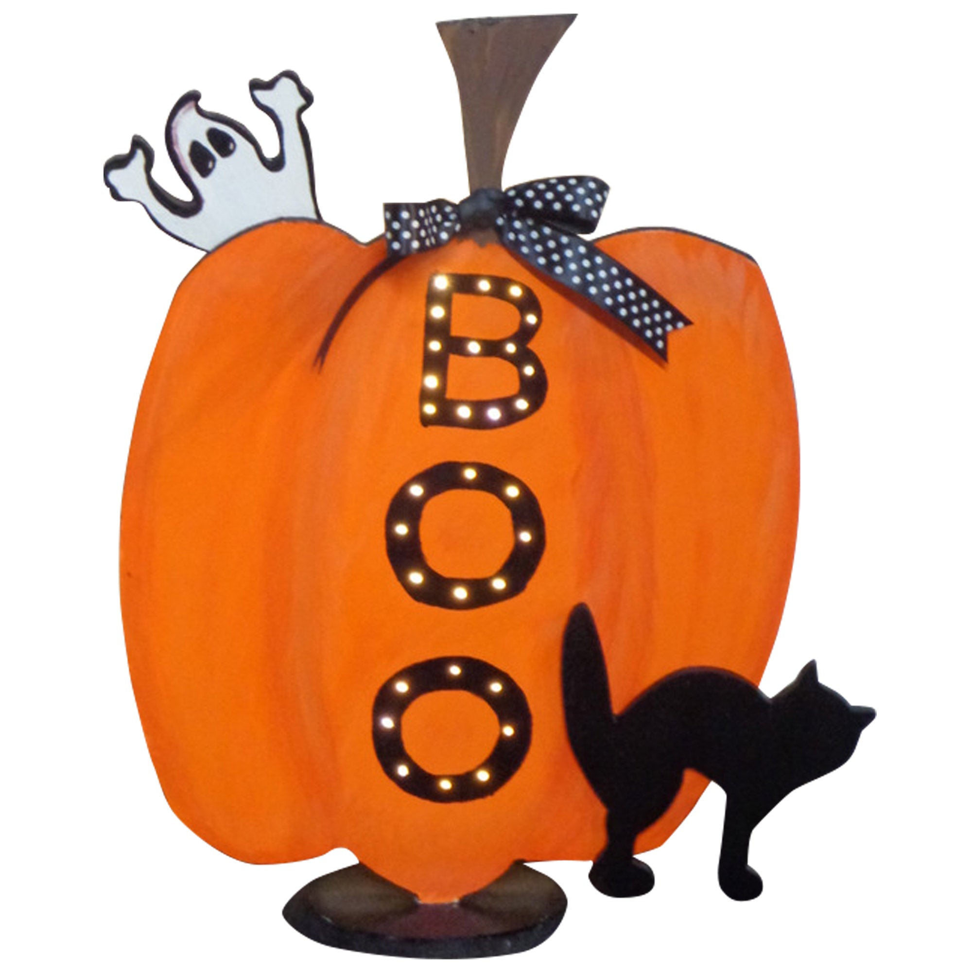 Basic Shape Spooky Cat MDF Cutout Silhouette - Unfinished For DIY