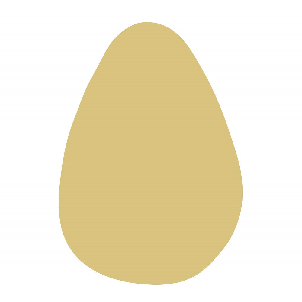 Basic Shape Pumpkin MDF Cutout Pumpkin Center - Unfinished For DIY