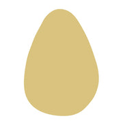Basic Shape Pumpkin MDF Cutout Pumpkin Center - Unfinished For DIY