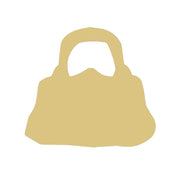 Basic Shape Handbag MDF Cutout Purse Silhouette - Unfinished For DIY
