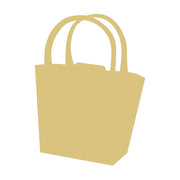 Basic Shape Purse MDF Cutout Purse Silhouette Style 4 - Unfinished For DIY